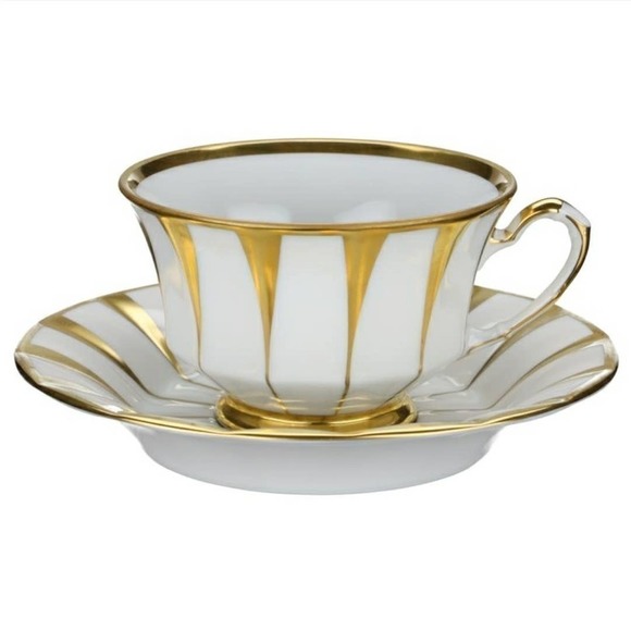 𝅺furstenberg Vintage Set‎ 2 coffee/demitasse cups and saucers Grecque "Athena" - Picture 6 of 9
